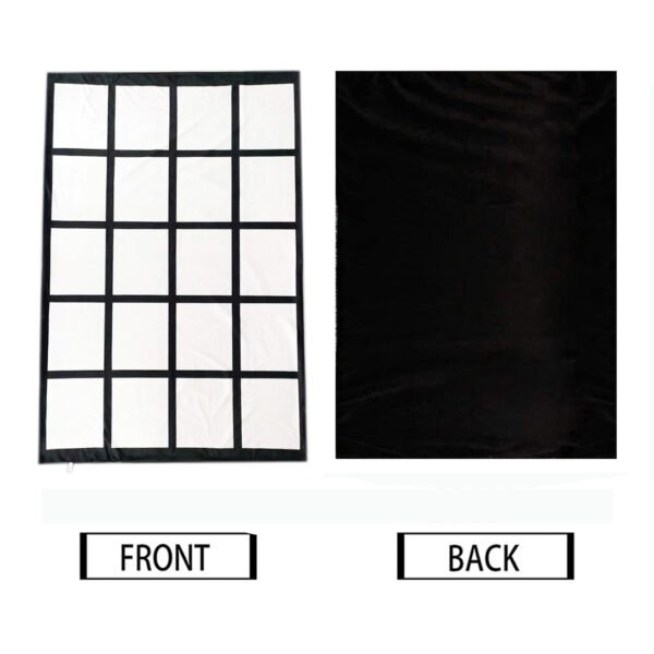 20 Plates Double Layer Blanket 40"x 60" Sublimation Blank