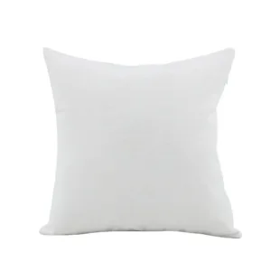 Linen Cushion Cover White 40 x 40