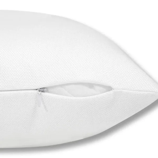 Linen Cushion Pure white -12 x 12