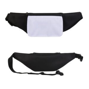 Black Waist Bag Detachable Sublimation Blank