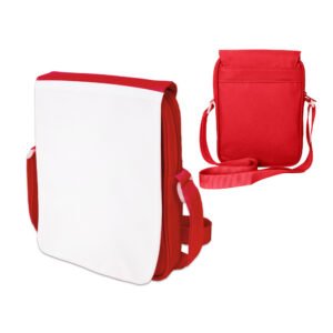 Red Flap Shoulder Bag