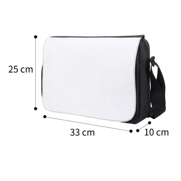 Black Crossbody Bag Shoulder Bag Sublimation Blanks