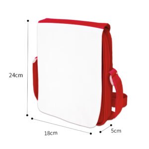 Red Flap Shoulder Bag