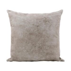 Polyester PU Cushion Cover Beige 40 x 40