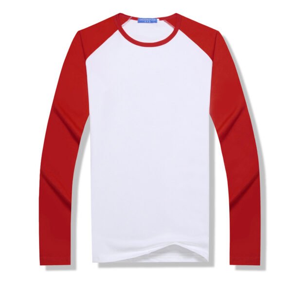 Round Neck Long Sleeve Shirt Sublimation Blank Heat Transfer