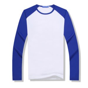 Round Neck Long Sleeve Shirt Sublimation Blank Heat Transfer