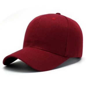 Fashionable Cotton Solid Color Baseball Cap