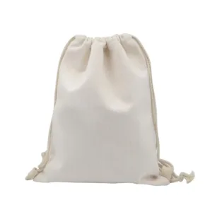 Linen Drawstring Bag - 35 x 45 cm