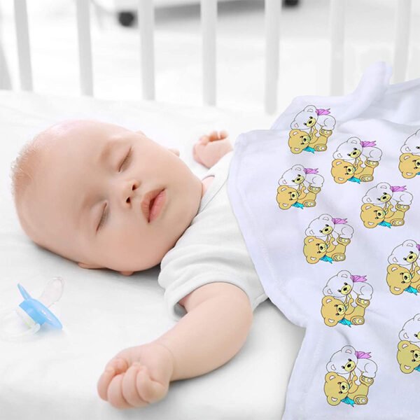 White Short Plush Blanket 40"x 60" Sublimation Blank