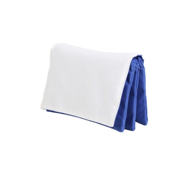 Blue Three-layer Large Pencil Case With Flap Zipper For Sublimation