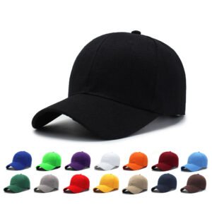 Fashionable Cotton Solid Color Baseball Cap