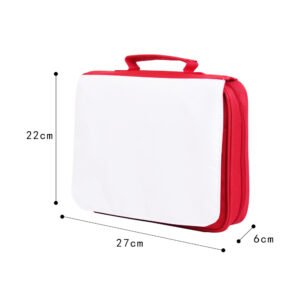 Red Business Briefcase Handbag Sublimation Blanks