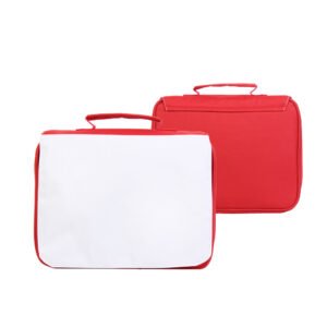 Red Business Briefcase Handbag Sublimation Blanks