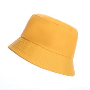 Yellow Bucket Hat wholesale Solid Color