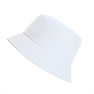 White Bucket Hat wholesale Solid Color